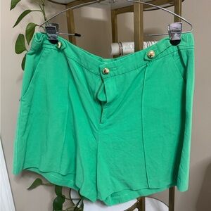 Lilly Pulitzer Deloria Linen High Waist Shorts